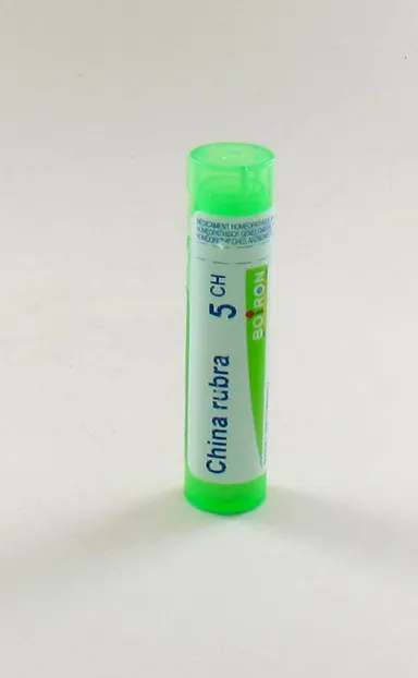 China Rubra 5CH Granules 4g Boiron