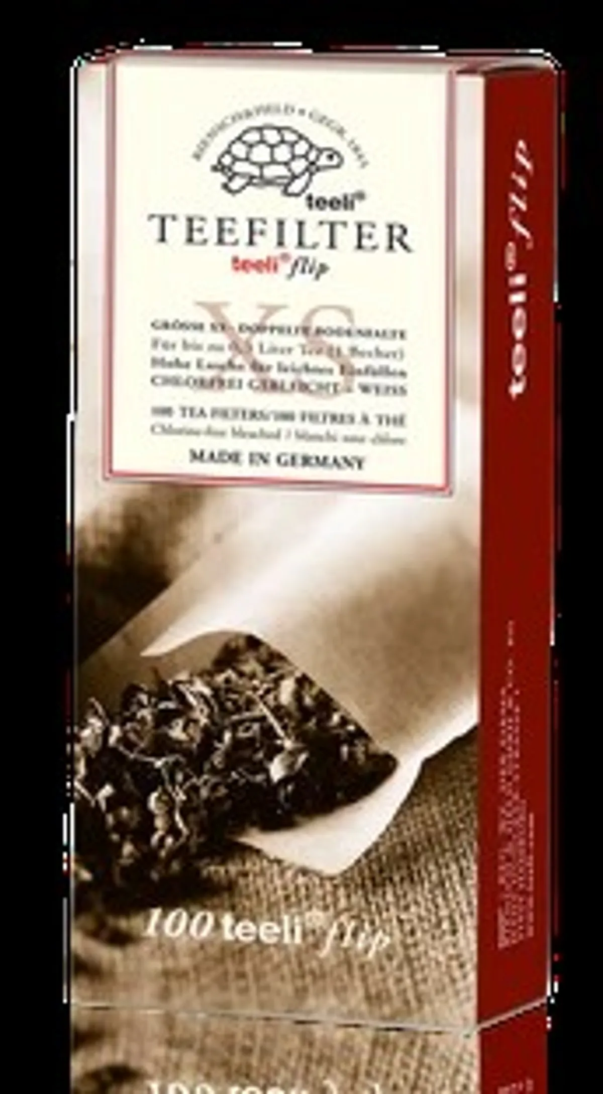 Teeli Filtres à Thé XS (13x63cm) 100 Filtres