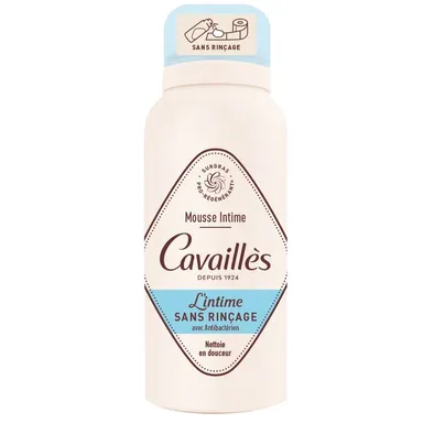 Rogé Cavaillès Mousse Intime Sans Rinçage Antibactérien 100ml