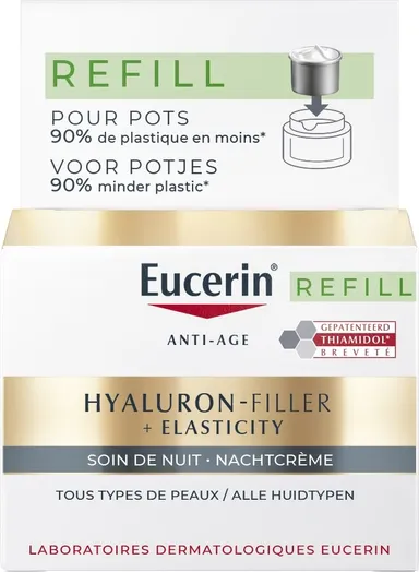 Eucerin Hyaluron-Filler + Elasticity Soin de Nuit Recharge 50ml