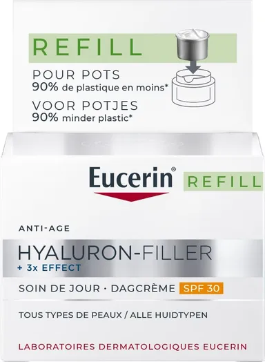 Eucerin Hyaluron-Filler +3x Effect Dagverzorging SPF 30 Navulling 50 ml