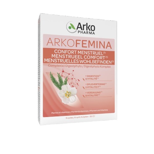 Arkofemina Menstruatiecomfort 30 Tabletten - Arkopharma
