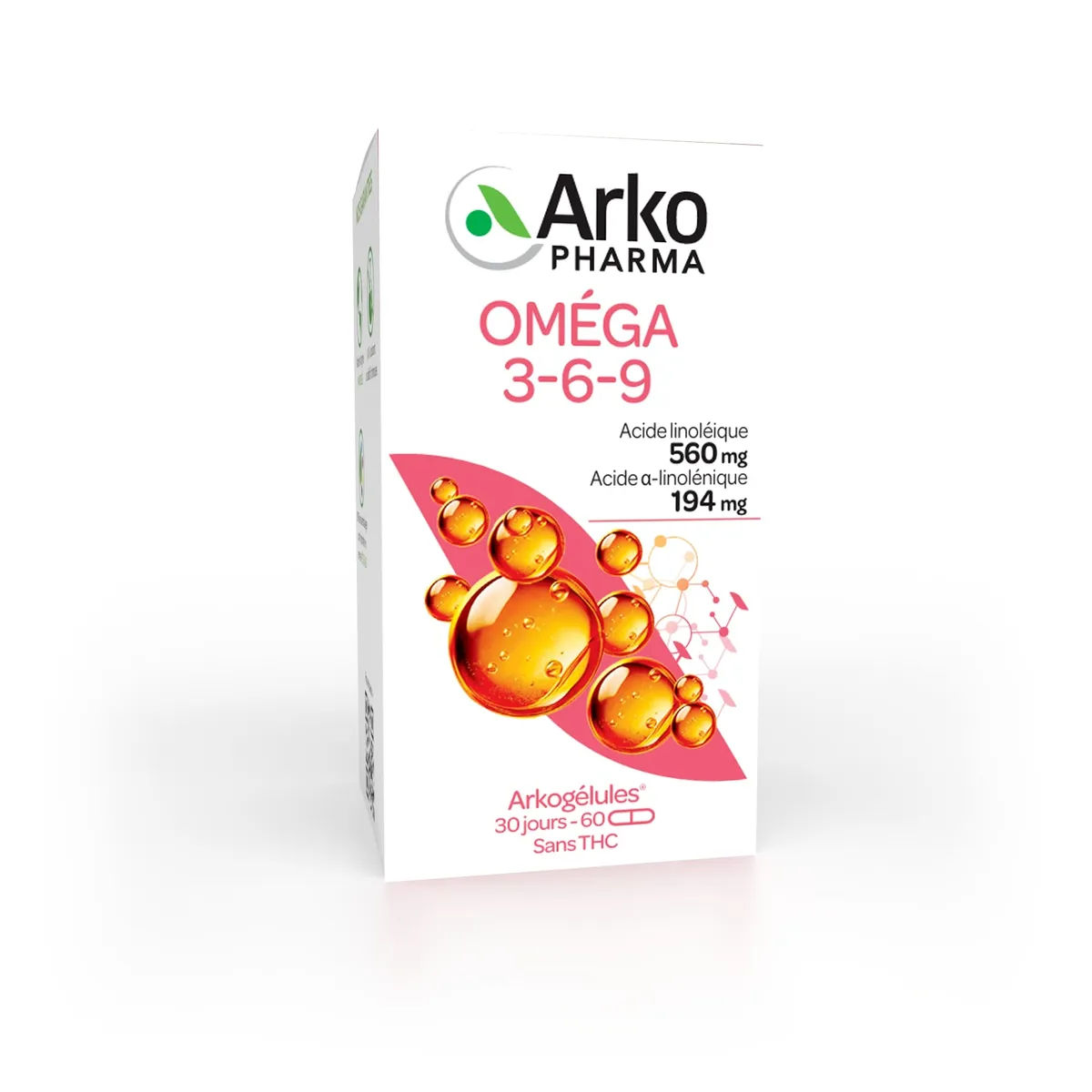 Arkogélules Oméga 3-6-9 60 Comprimés