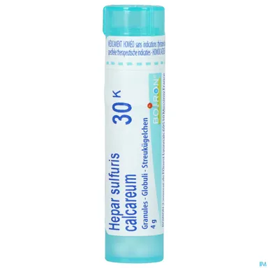 Hepar Sulfuris Calcareum 30K Granules 4g Boiron