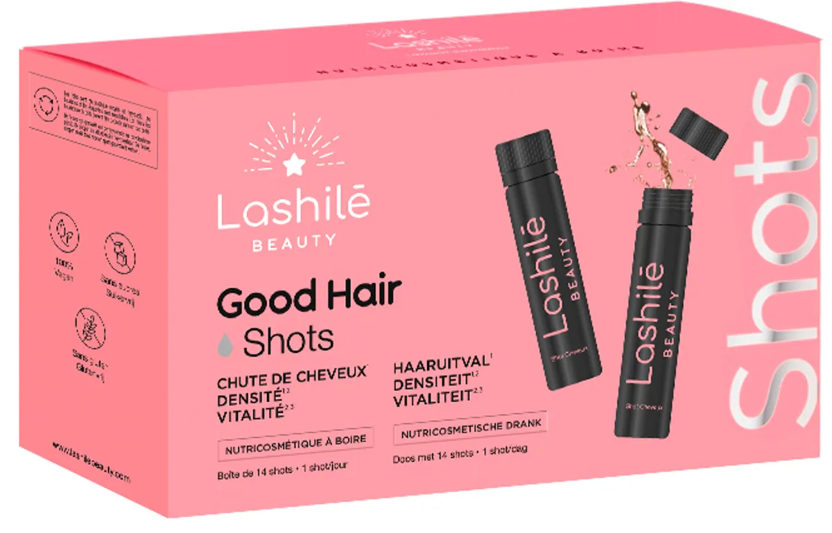 Lashilé Beauty Good Hair Shots 14x15ml