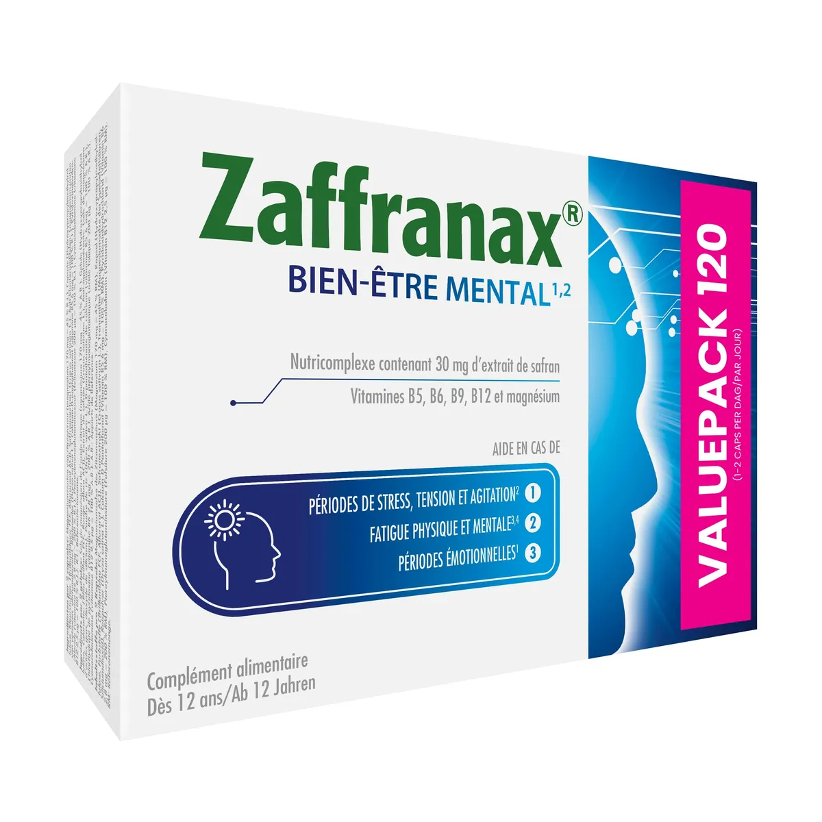 Zaffranax 2x60 Gélules