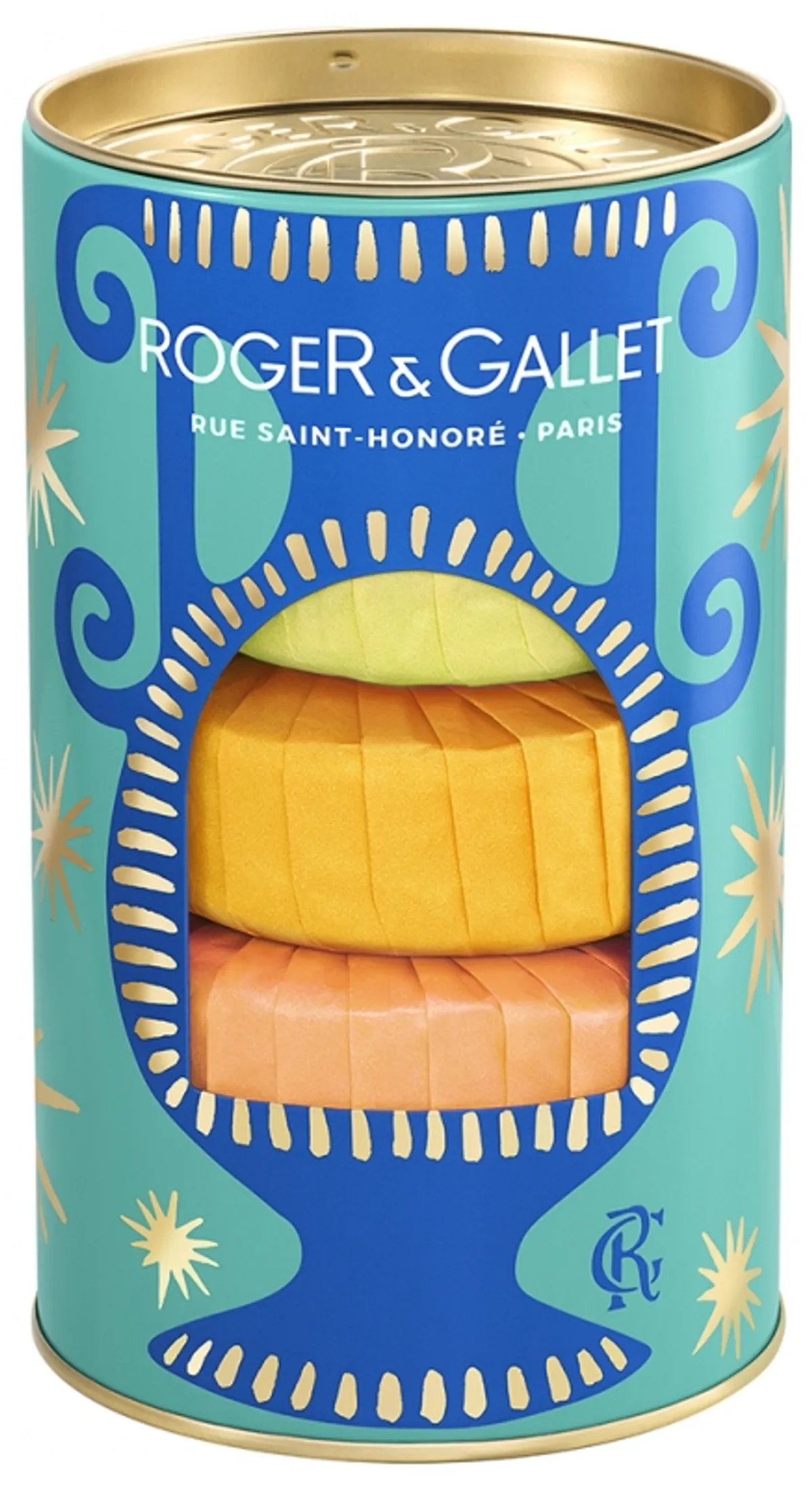 Roger&Gallet Coffret 3 Savons Bleu