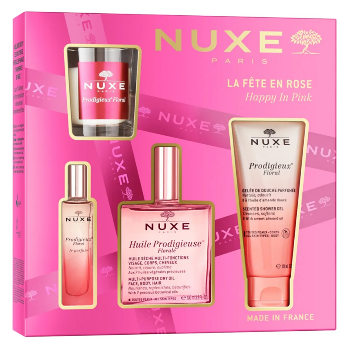 Nuxe Coffret La Fête en Rose 4 Produits