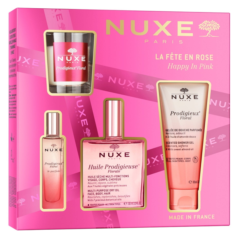 Nuxe La Fête en Rose Geschenkdoos 4 Producten - Nuxe