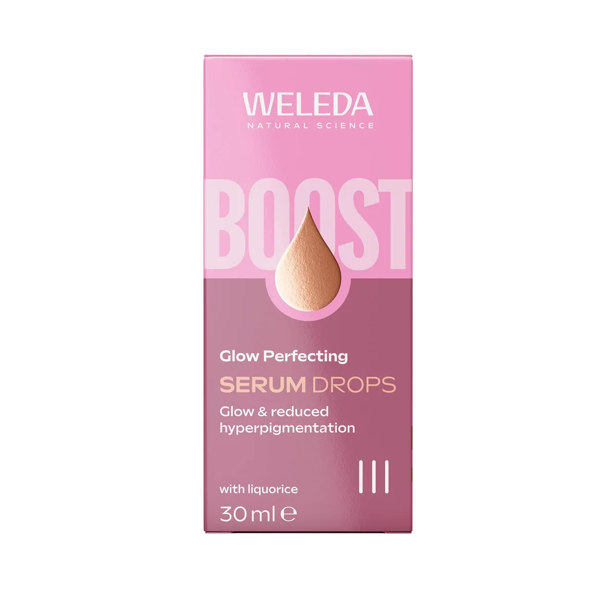 Weleda Boost Serum Drops Glow Perfecting 30ml