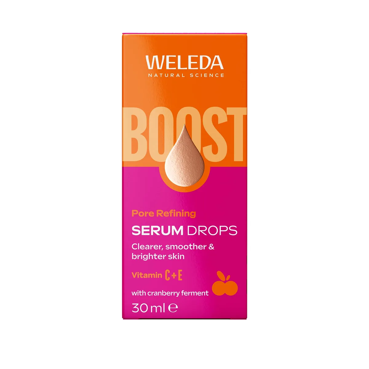Weleda Boost Serum Drops Pore Refining Vitamin 30ml