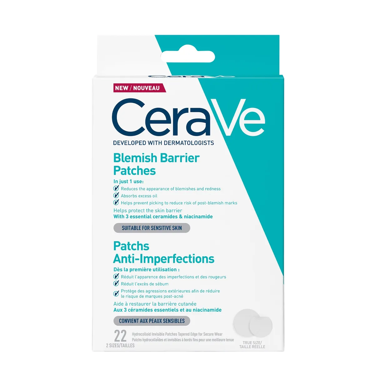 CeraVe Patchs Anti-Imperfections 22 Patchs