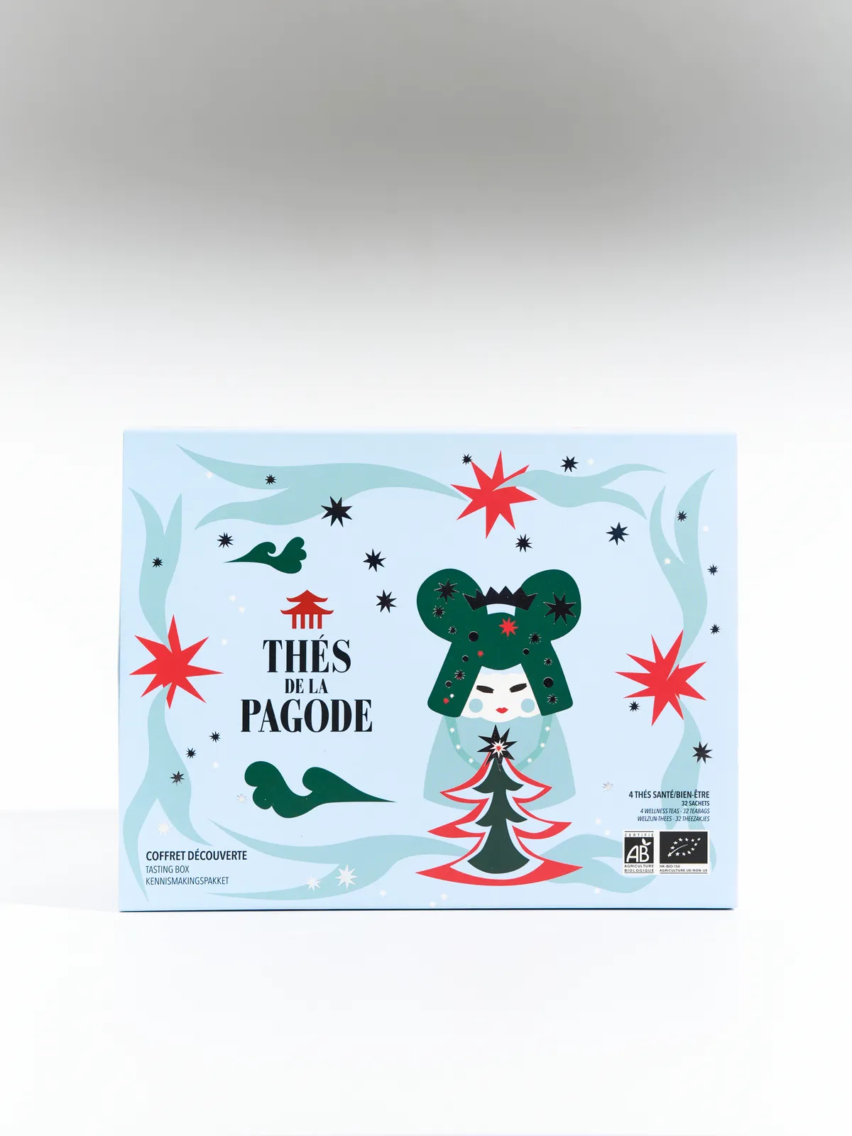 Thés de la Pagode Coffret Thés Bien-Être Princesse Zao 32 Sachets