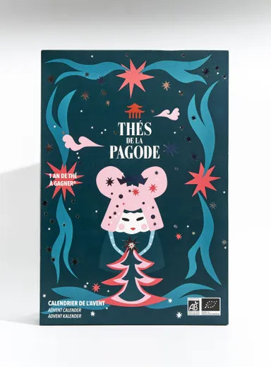 Thés de La Pagode Calendrier de l'Avent Evasion Celeste 24 Cases