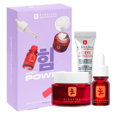 Erborian Set Skin Therapy Duo x CC Eye Licht 3 Producten