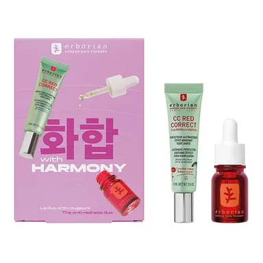 Erborian Coffret Skin Therapy x CC Red Correct 2 Produits