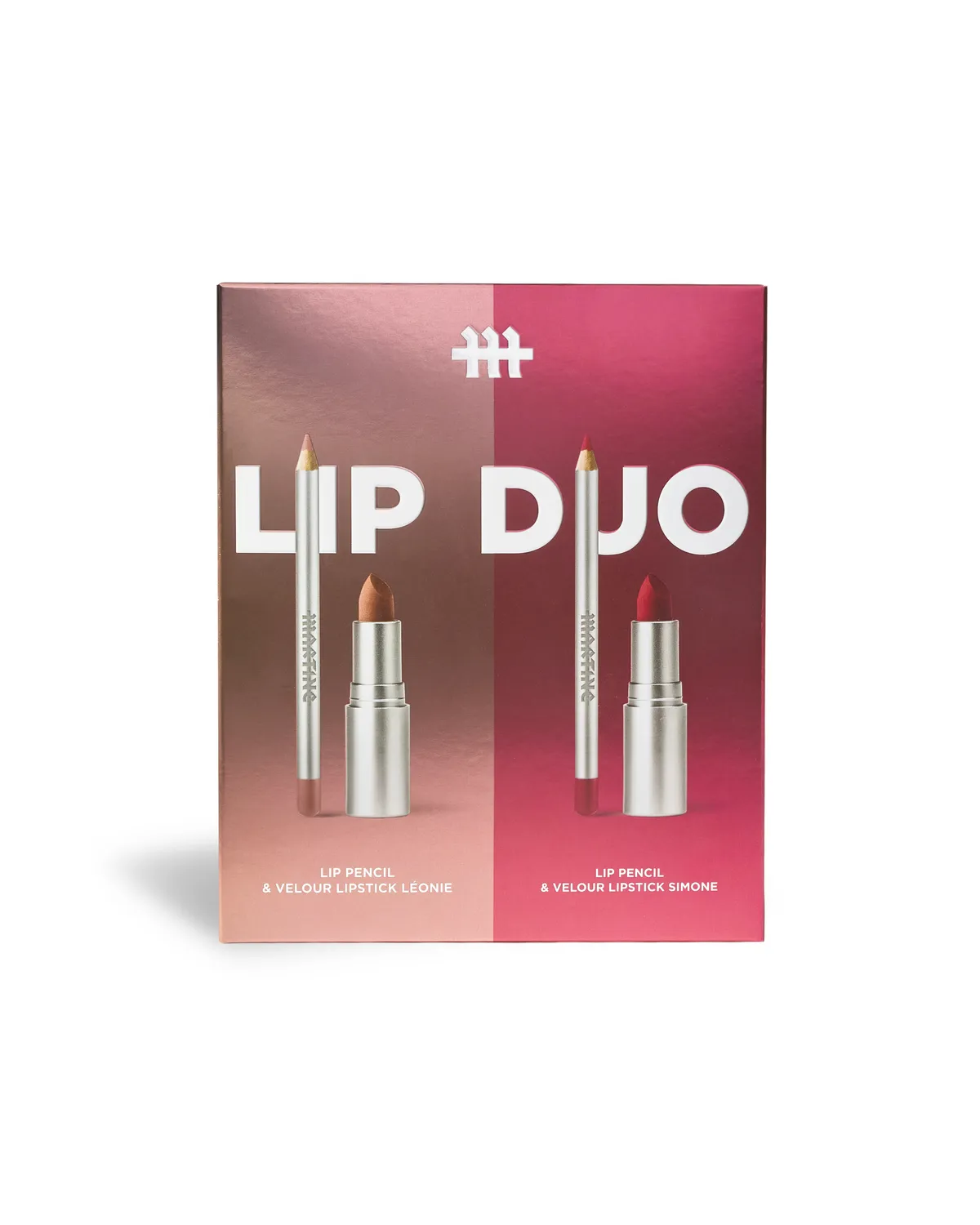Martine Cosmetics Coffret Lips Duo 4 Produits