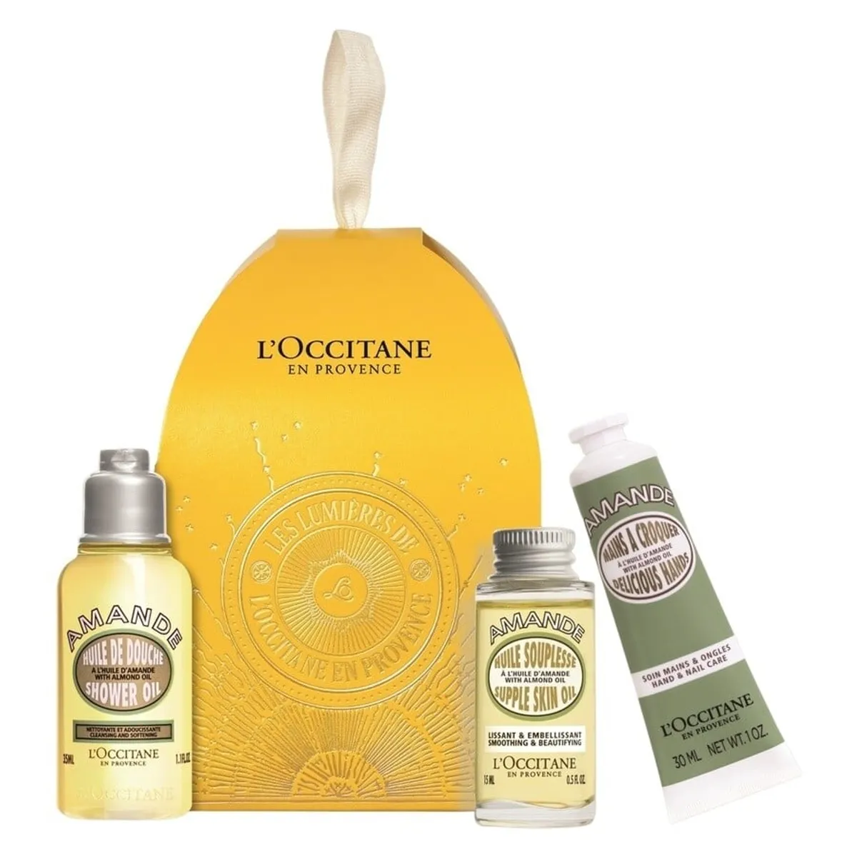 L'Occitane Coffret Amande Ornement 3 Produits