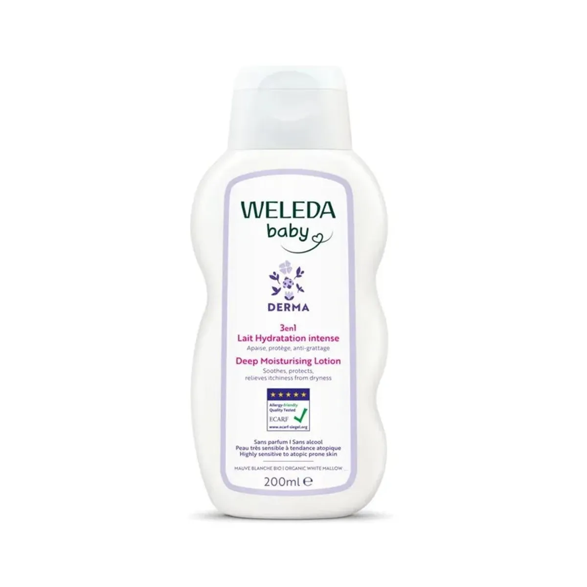 Weleda Baby Derma 3-in-1 Lichaamsmelk 200 ml
