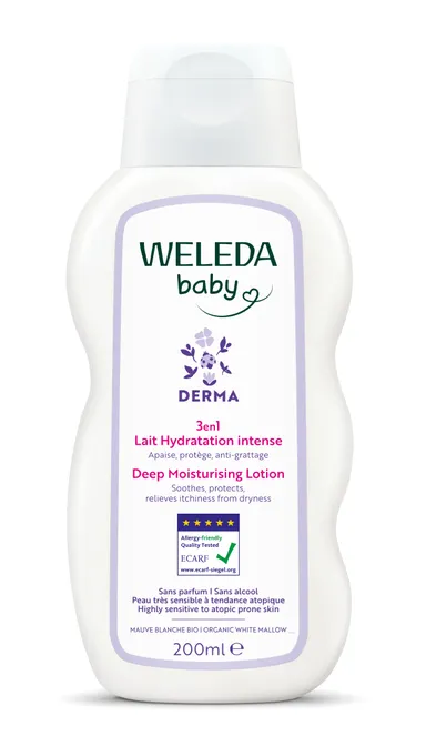 Weleda Baby Derma 3-in-1 Lichaamsmelk 200 ml
