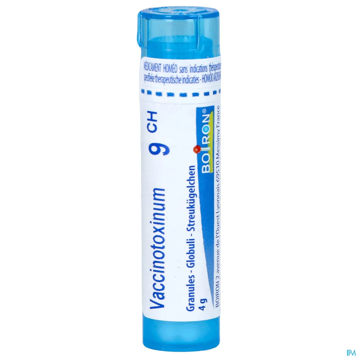 Vaccinotoxinum 9CH Granulen 4g Boiron