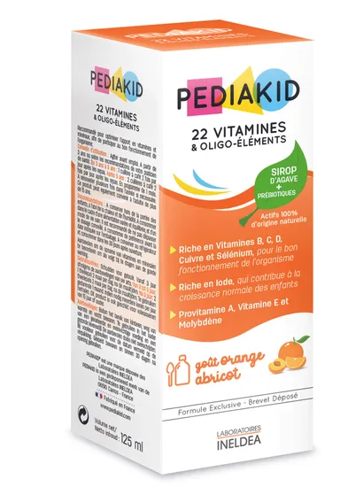 Pediakid 22 Vitamines & Oligo Elements Sirop 125ml