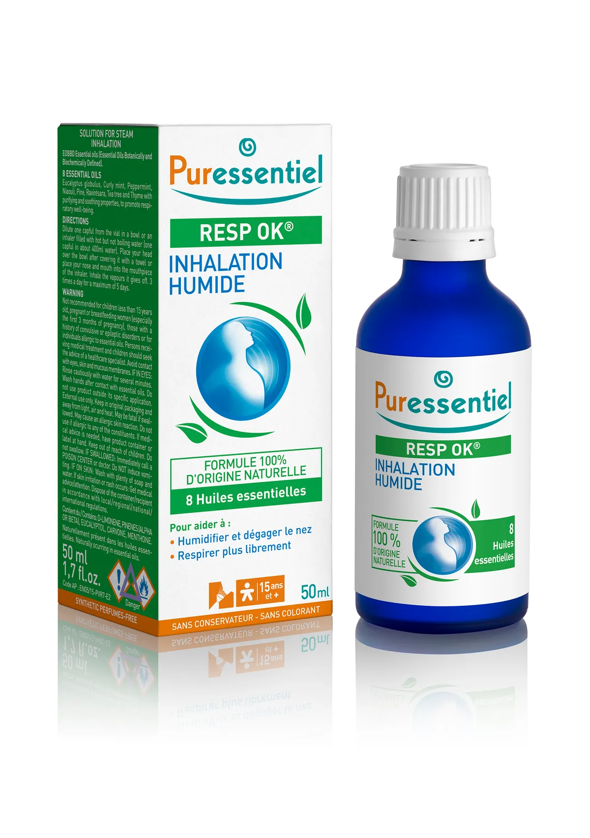 Puressentiel Respiratoire Inhalation Humide 50ml