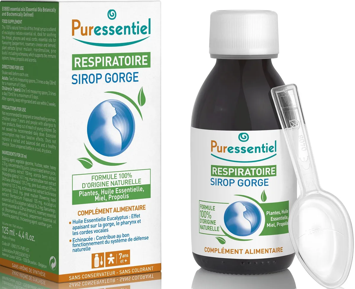 Puressentiel Sirop Gorge 125ml