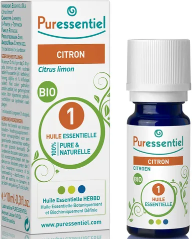 Puressentiel Expert Citron Bio Huile Essentielle 10ml