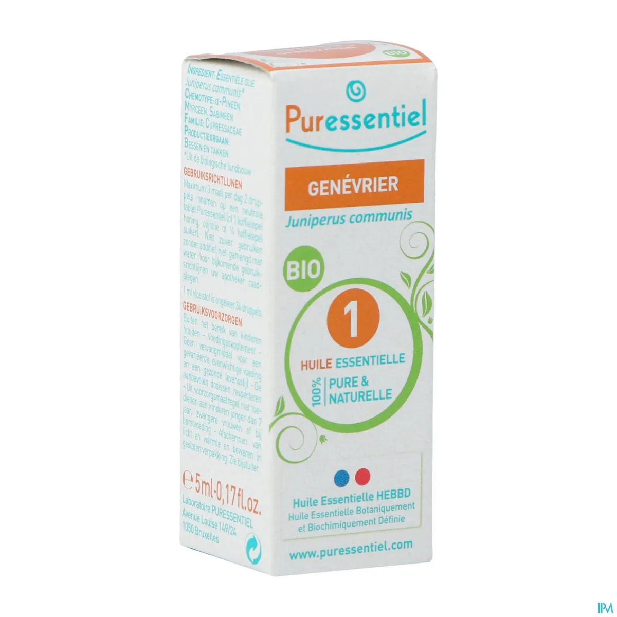 Puressentiel Expert Jeneverbes Bio Essentiële Olie 5ml