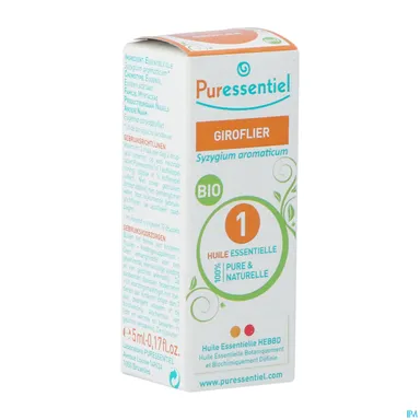 Puressentiel Expert Kruidnagel Essentiële Olie Bio 5ml