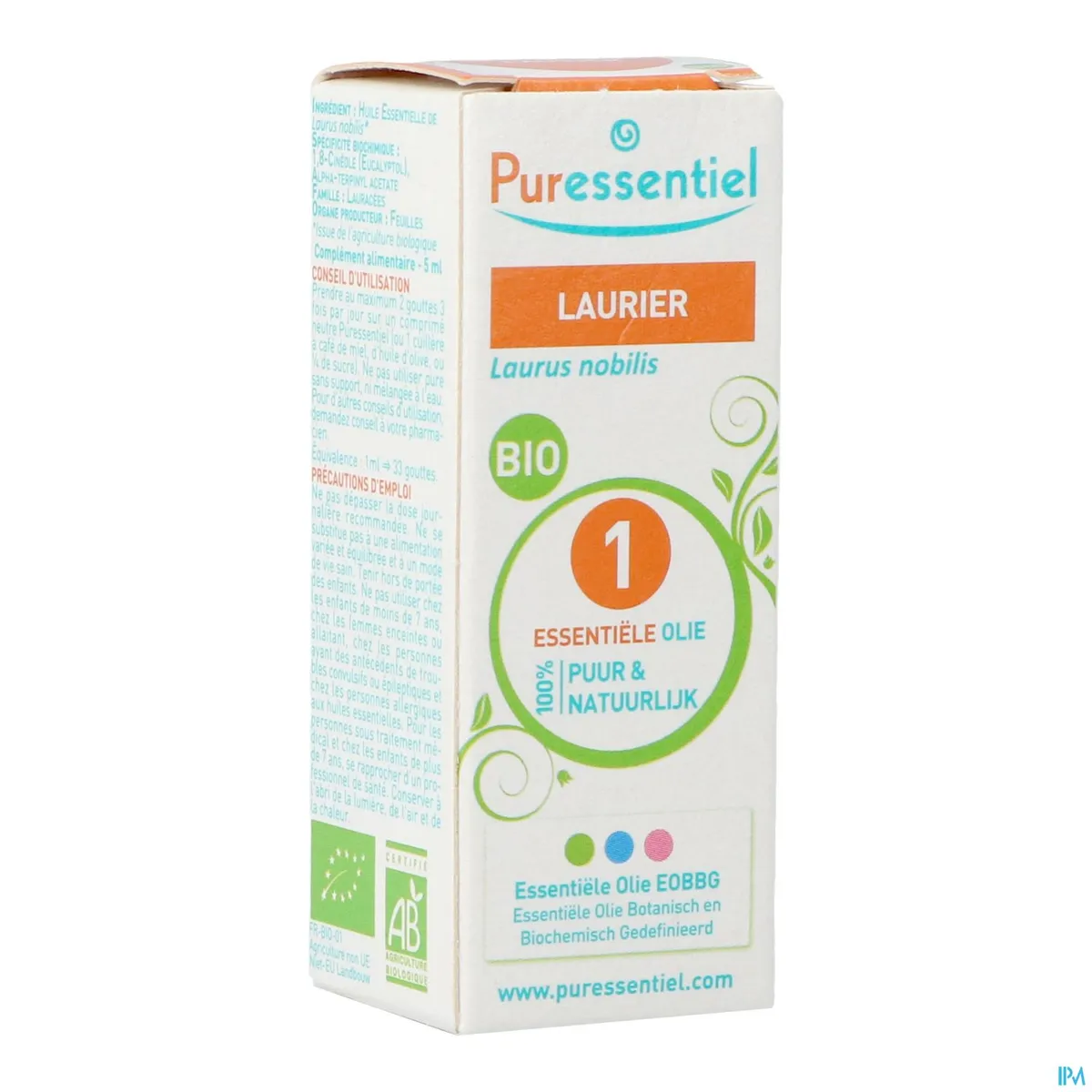 Puressentiel Expert Laurier Bio Essentiële Olie 5ml
