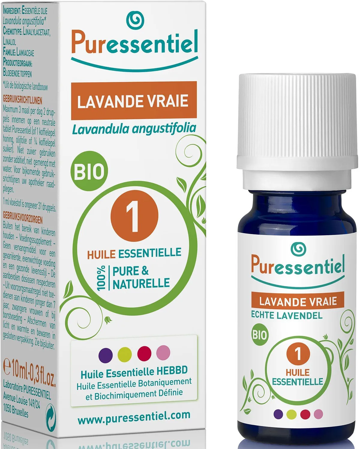 Puressentiel Expert Lavande Vraie Bio Huile Essentielle 10ml