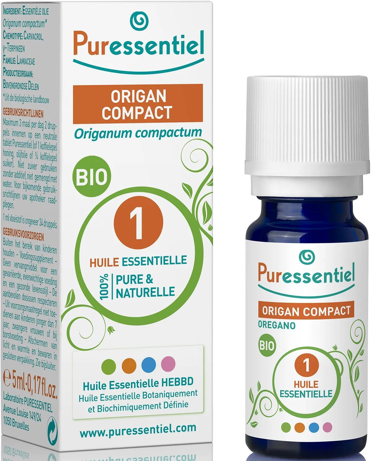 Puressentiel Expert Origan Compact Bio Huile Essentielle 5ml