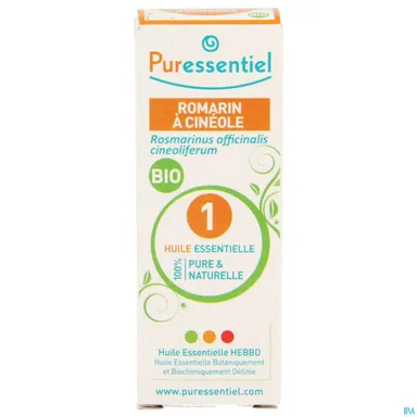 Puressentiel Expert Rozemarijn Cineol Essentiële Olie Bio 10 ml