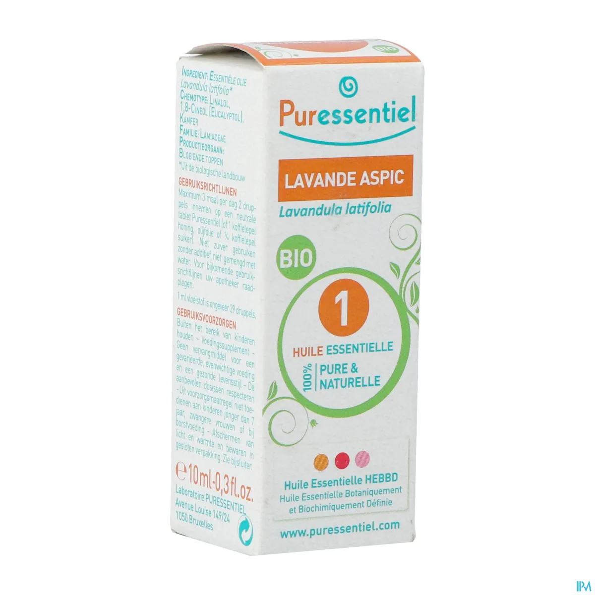 Puressentiel Expert Spijklavendel Bio Essentiële Olie 10ml