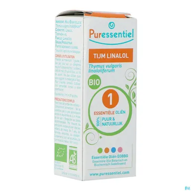 Puressentiel Expert Tijm Linalol Essentiële Olie Bio 5ml