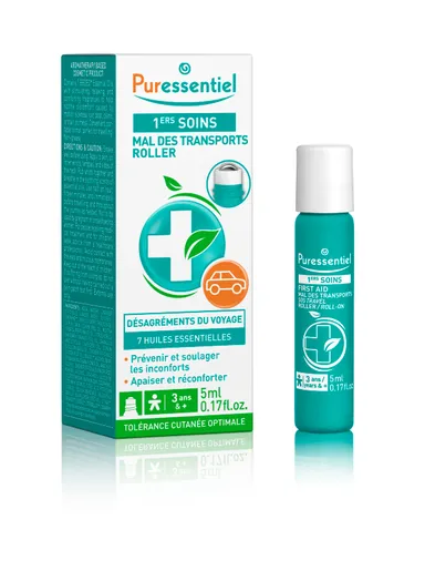 Puressentiel Mal Des Transport Roller 7 Huiles Essentielles 5ml