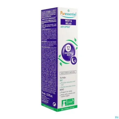 Puressentiel Slaap Ontspanning Spray 12 Etherische Oliën 75ml