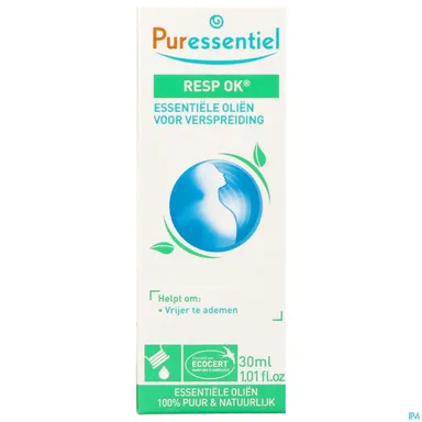 Puressentiel Verstuiving Ademhaling Essentiële Oliën 30 ml