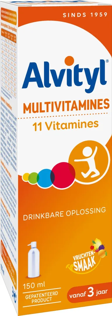 Alvityl Multivitamines Drinkbare Oplossing 150ml