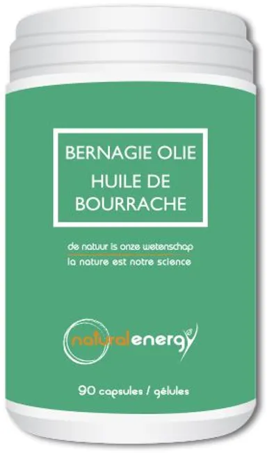 Huile Bourrache Natural Energy 90 Capsules