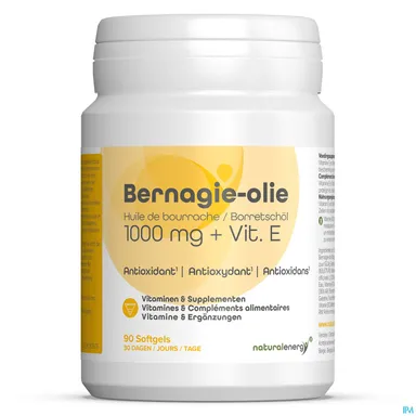 Bernagieolie Natural Energy 90 Capsules