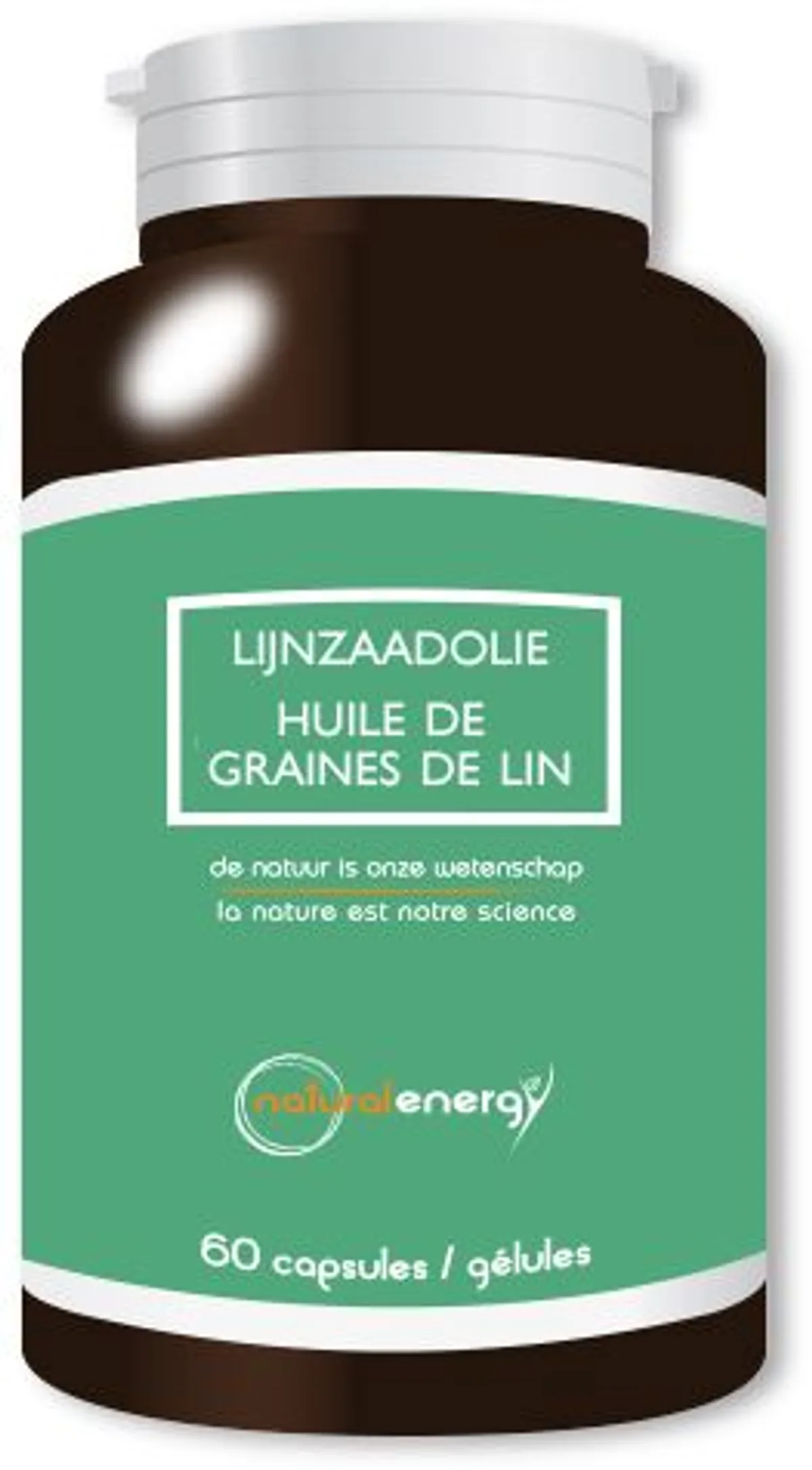 Gélules De Lin Natural Energy 60 Gélules