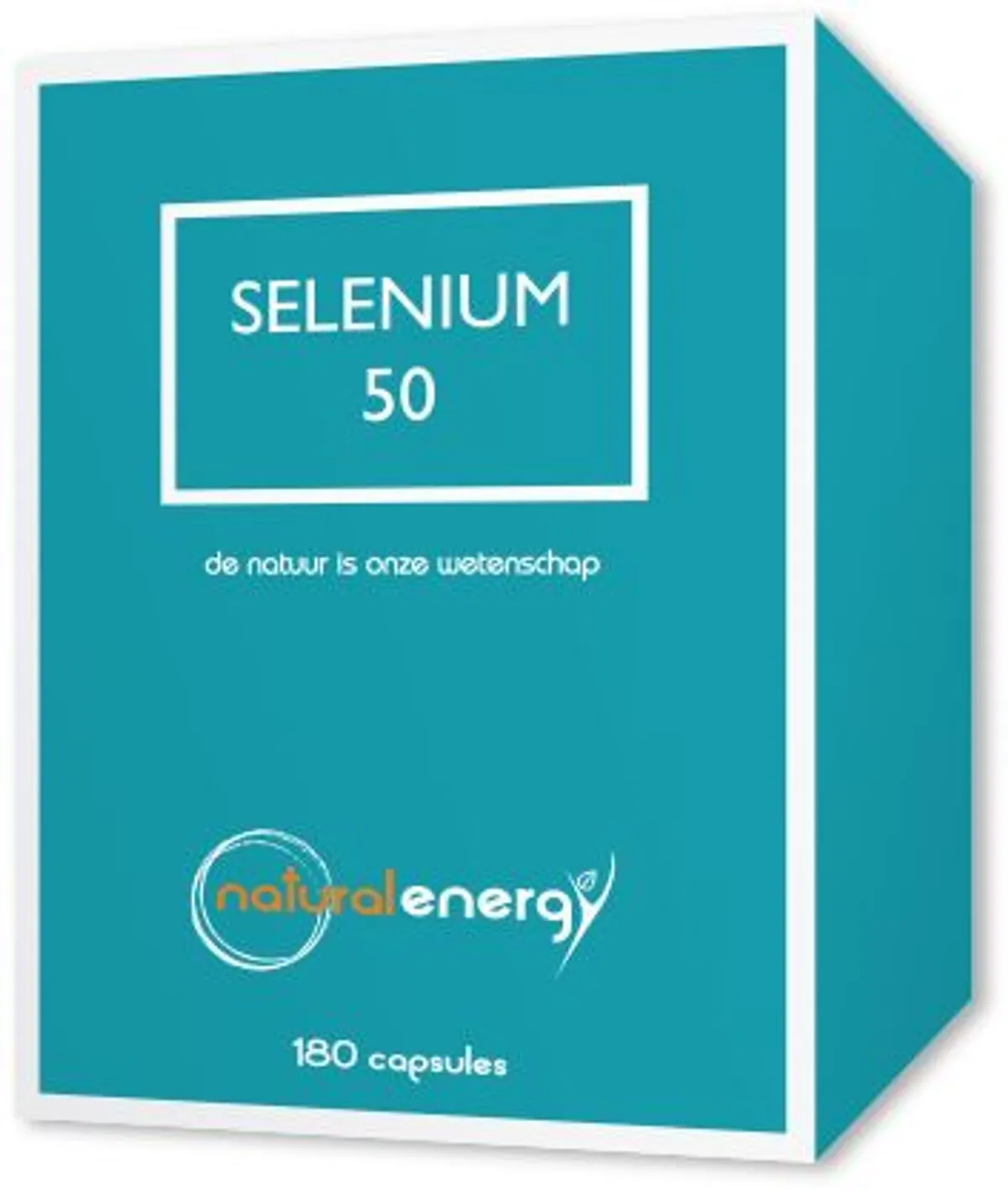 Selenium 50 Natural Energy 180 Capsules
