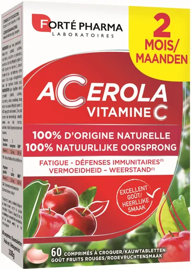 Forté Pharma Energie Acerola 60 Kauwtabletten