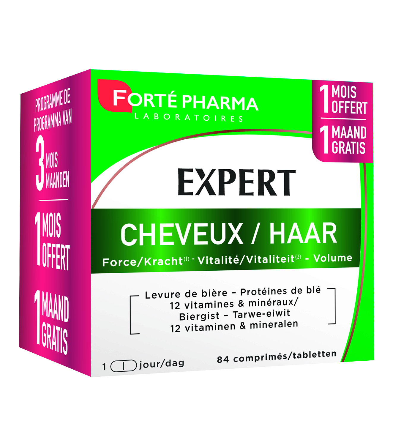 Forté Pharma Expert Haar 3 x 28 Tabletten (1 maand gratis)