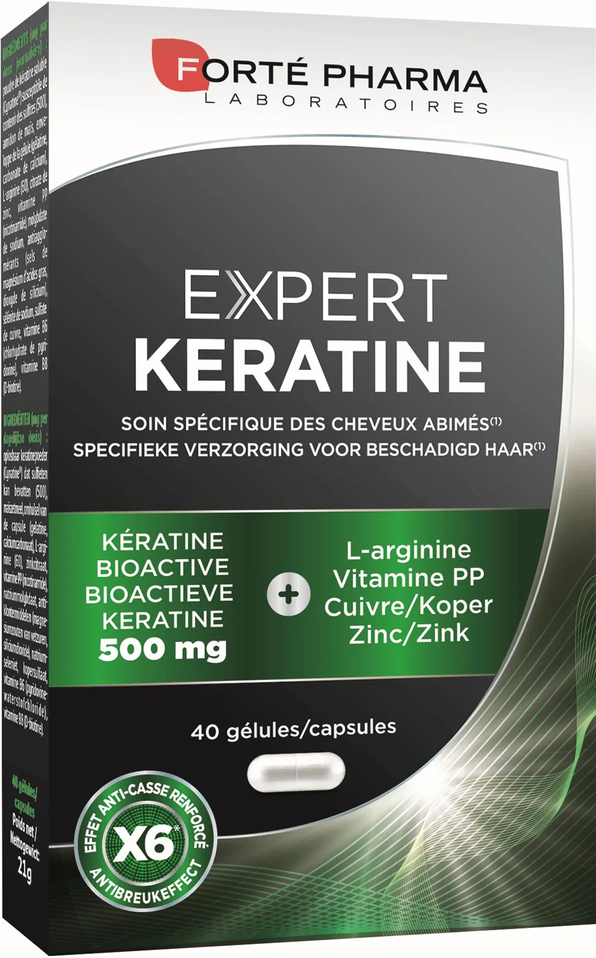 Expert Keratine 40 Capsules