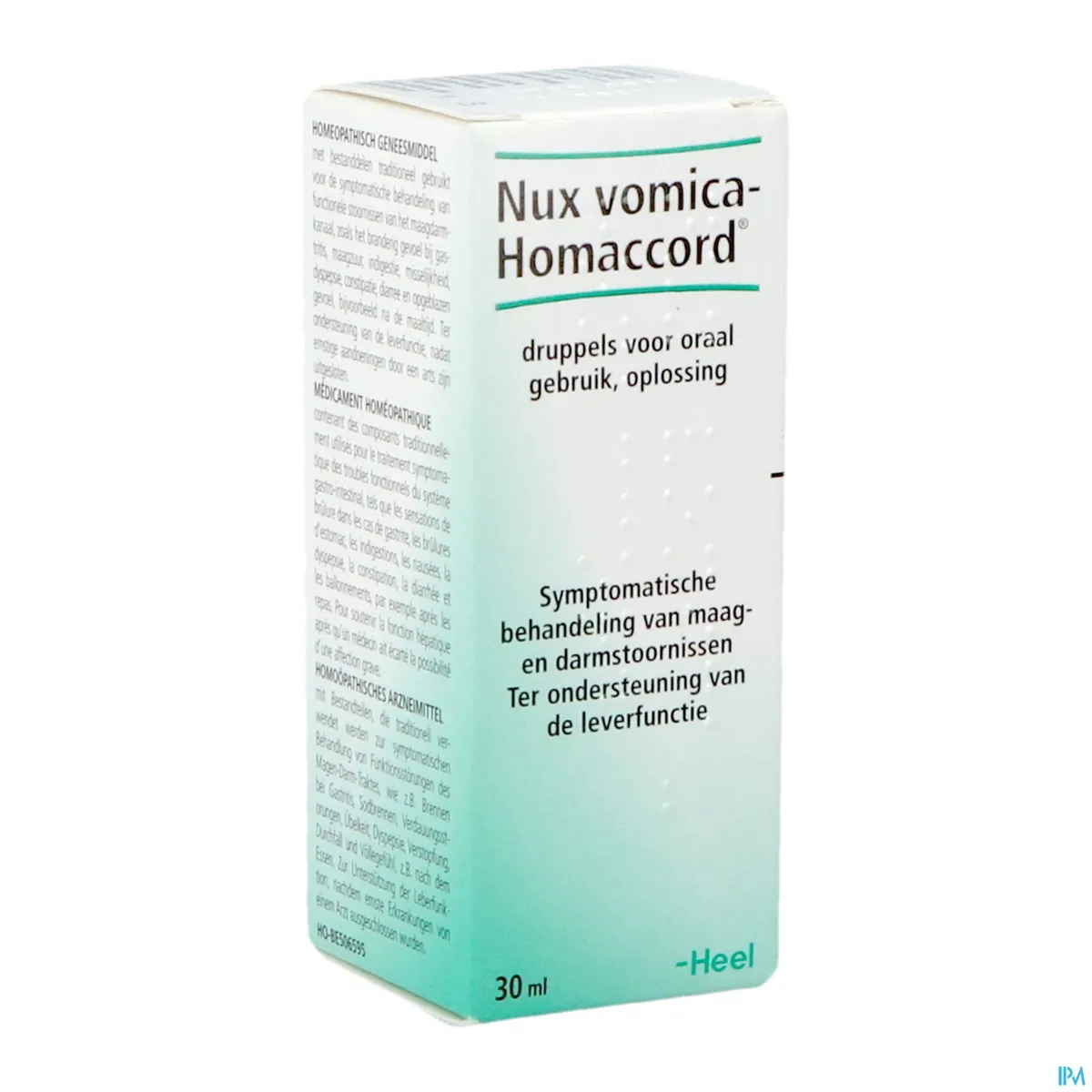Nux Vomica Homaccord Druppels 30ml Heel