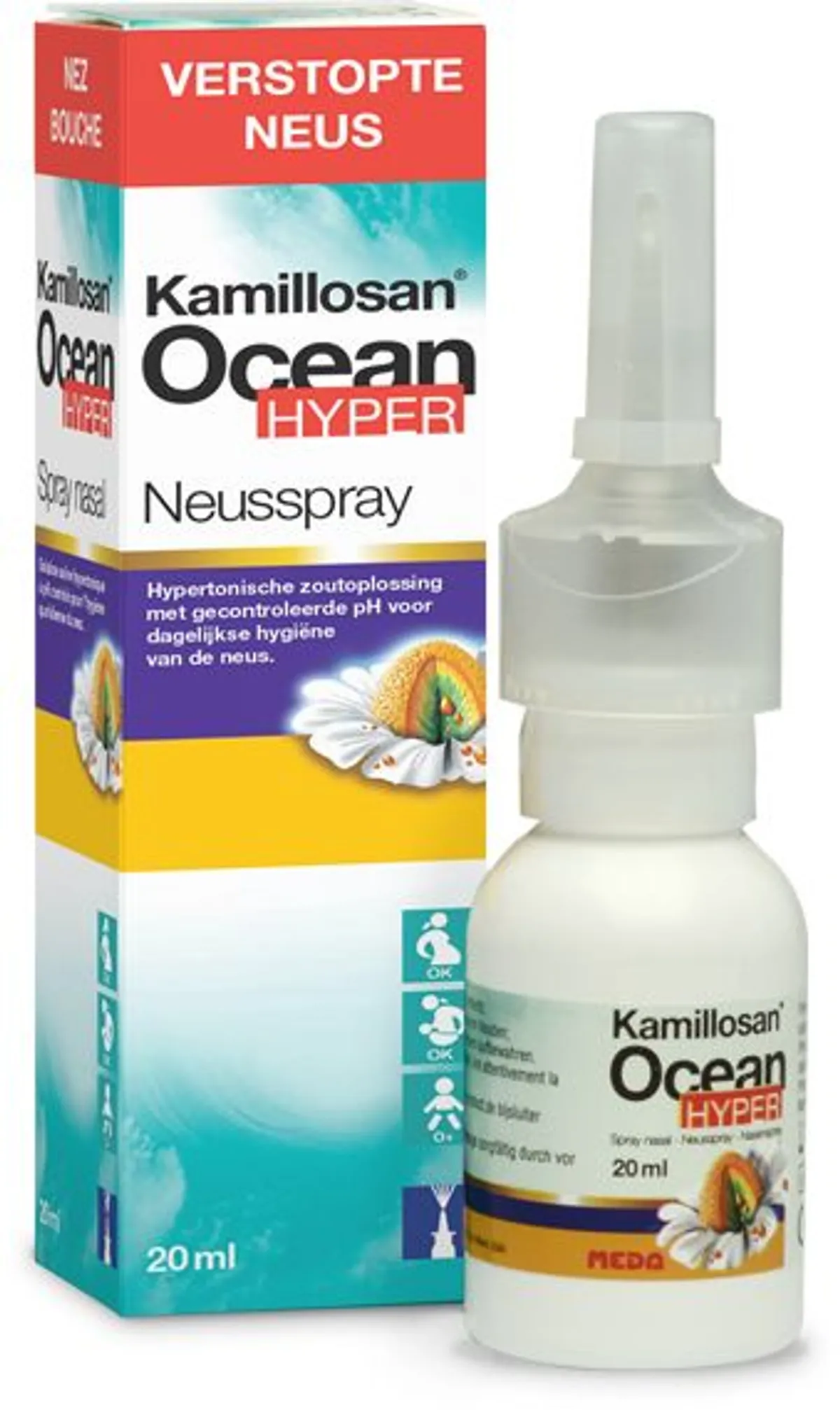Kamillosan Ocean Hypertonische Neusspray 20ml